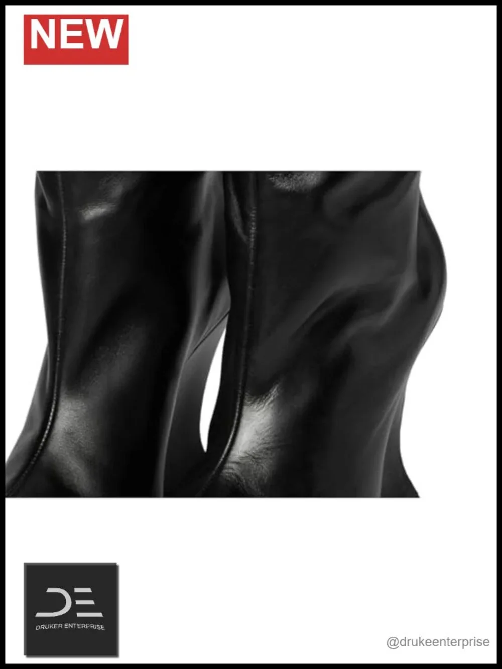 SCHUTZ Siena Over the Knee Boots Wedge Leather Pull-On